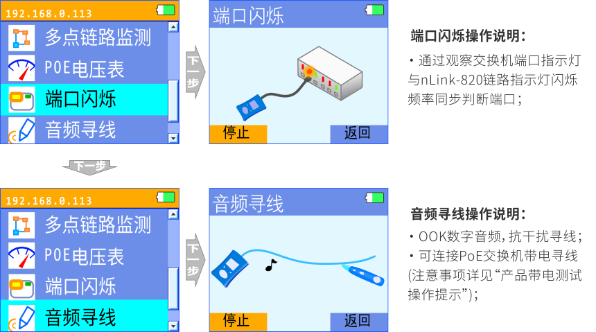 nLink-820 網(wǎng)絡(luò)鏈路測試儀