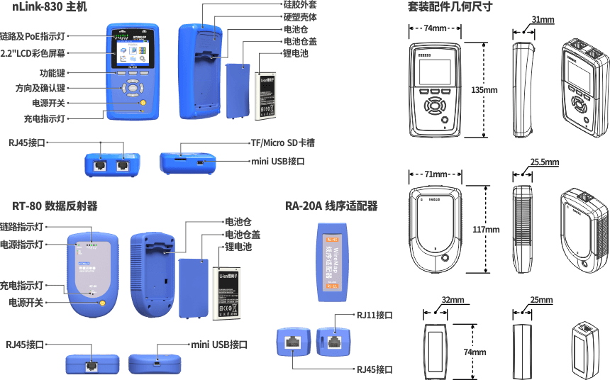 nLink-830網(wǎng)絡(luò)測試儀